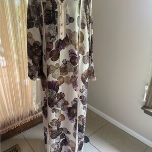 Floral Long Sleeve Maxi Dress